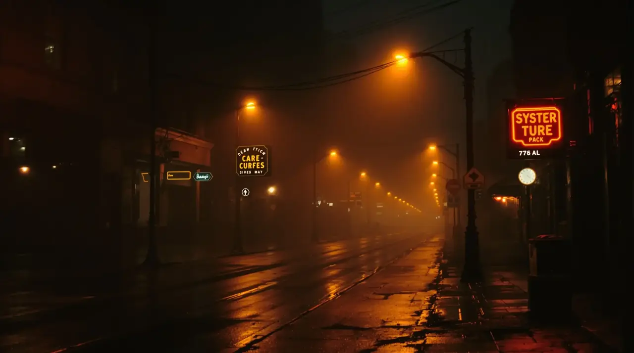 夜色迷城 海报 - 91动漫在线观看